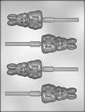 CK Products 3-Inch Bunny Sucker Chocolate Mold