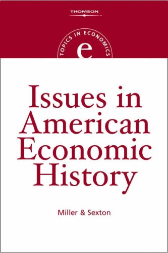 issues in american economic history