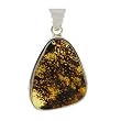 Amber Pendant set in .925 Sterling Silver