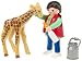 Playmobil Baby Giraffe with Zookeeper #3253