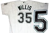 Dontrelle Willis Autographed/Hand Signed Marlins Jersey
