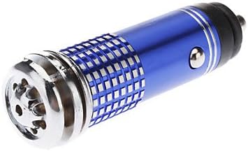 AES - Health 12V Anion Purifier Eliminator Car's Oxygen Bar , Blue