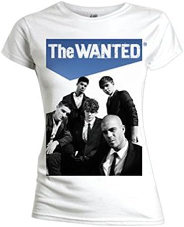 The Wanted - Womens Sky High T-shirt in White, Size: XX-Large, Color: White