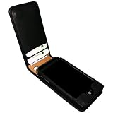 Apple iPhone 3G Magnetic Closure Leather Case (Black)