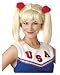 Adult Cheerleader Blonde Wig for Halloween Costume