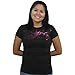 Women's Cowboys Ann Marie Tee by Dallas Cowboys (Black-Pink)(Size=MEDIUM)