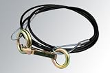 Produkt-Bild: EAL Abrei&szlig;seil mit Haken und Ringen, 1000 mm