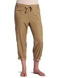 Calvin Klein Jeans Women's Plus-Size Flowy Cargo Pant, Tannin, 24W