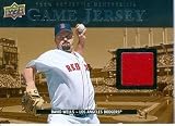 David Wells Boston Redsox Baseball Jersey Card