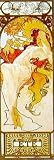Les Saisons - Ete by E. Mucha. Art Print Poster FRAME IT.. 8 inches width by 19.5 inches height. Highest Quality Art Poster Print