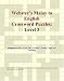 Book Webster's Malay to English Crossword Puzzles: Level 3