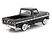 Showcasts Collectibles 1969 Ford F-100 Pickup Truck 1/24 Scale Diecast Model Car Black