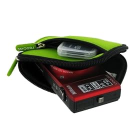rooCASE (ECO Green) SLV2 Neoprene Sleeve Carrying Case Panasonic Lumix DMC-TS3 Digital... by rooCASE