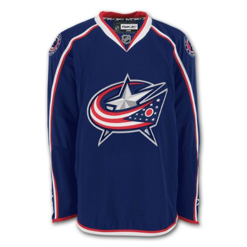 Columbus Blue Jackets Reebok EDGE Authentic Home NHL Hockey Jersey Size 54