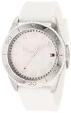 Tommy Hilfiger Womens 1781122 Sport Stainless Steel White Silicon Watch