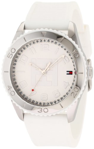 Tommy Hilfiger Women's 1781122 Sport Stainless Steel White Silicon Watch Tommy Hilfiger Women's 1781122 Sport Stainless Steel White Silicon Watch