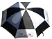 58 Black/White Umbrella With Gustbuster Logo