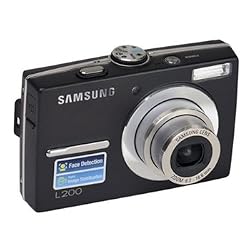 Samsung L200 10MP Digital Camera with 3x Optical Zoom (Black)