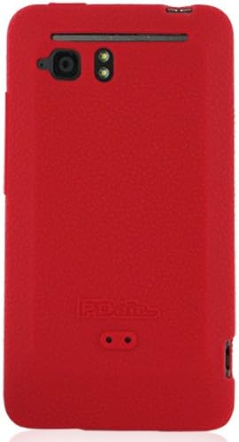 PDair Luxury Silicone Case for HTC Velocity 4G X710s (Red)