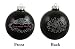 HBO's Sex And The City Black Rose Glass Ball Christmas Ornament 4