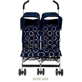 2005 MACLAREN RALLY TWIN BABY STROLLER - FREE SHIPPING INSIGNIA
