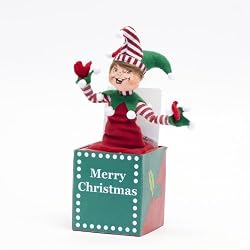 9" Elf in the Box By Annalee