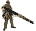 World War Robot PUNTER BOT SNIPER BBICN EXCLUSIVE (1/6スケール ABS&ソフトビニール塗装済み可動フィギュア)