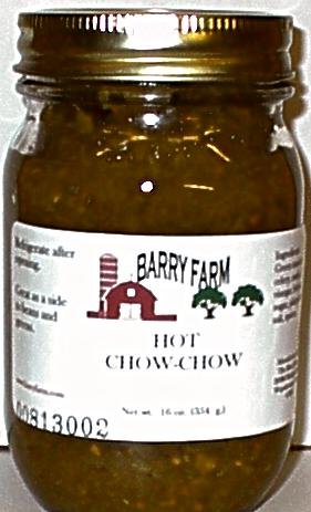 Hot Chow Chow Relish by Barry Farm