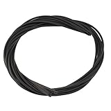 絶縁破壊電圧　1.5KV シリコンガラスチューブ　1M品　10本入り (3mm, 黒)