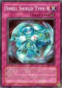 Yu-Gi-Oh! - Spell Shield Type-8 (MFC-043) - Magicians Force - 1st Edition - Super Rare
