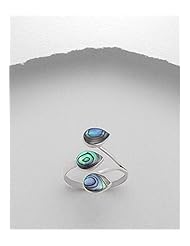 Shell Ring In 92.5 Sterling Silver