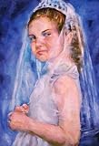 Custom Order #S0-DW2, Oil on Canvas, Custom Painting of The Person You Love, For 1 Person of Customer's Choice, Style: Photo-Realism, with Signature Text