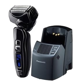 Panasonic ES-LA93-K Men's 4-Blade (Arc 4) Multi-Flex Dual-Motor Wet/Dry Nanotech Rechargeable Electric Shaver with Vortex Cleaning System, Black