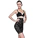 FeelinGirl Women's Smooth Lace Shapewear High-Waist Thigh Slimmer Shorts