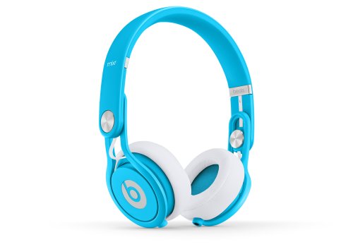 Beats mixr on-ear headphone - neon blue