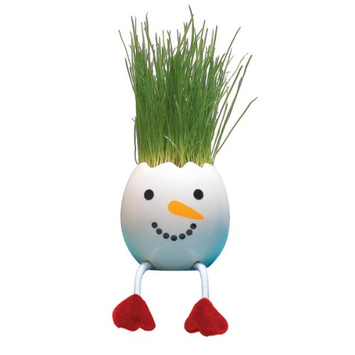 Nyokki Grass Pets (set of 2) - Snowman