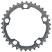 Shimano 105-5650 2x10sp chainring, 110BCD - 34t silver