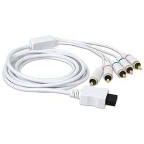 Wii Component Cable White
