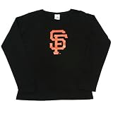 San Francisco Giants Big Logo Women's Long Sleeve T-shirt by Soft As A Grape