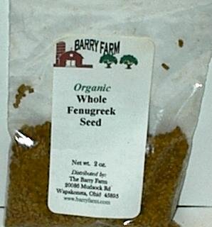 Fenugreek Seed, Whole, 2 oz. by Barry Farm