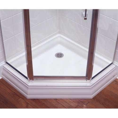 American Standard 3838NEOTS.020 Town Square 38by38Inch NeoAngle Corner Shower Base with