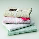 Pure Kitchen Waffleweave Tea Towel - Soft Pink