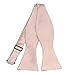TieMart Blush Pink Self-Tie Bow Tie