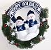 NFL Dallas Cowboys Team Snowman Wreath 20