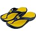 Michigan Wolverines Navy Blue/Yellow Athens Flip Flop Crocs