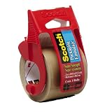 Buy 3M Scotch Tan Packaging and Mailing Tape, 2-Inch x 800-Inch, 6-Pack (347)