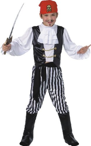 Piratenkostüm Kinder Kinderkostüm Seeräuberkostüm Piraten Kostüm Seeräuber Pirat 3-5 Jahre