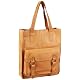 Selected femme bags GABBI SHOPPER 16030700, Damen Shopper, Braun (Comb 1), 35x42x10 cm (B x H x T)