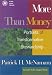 Book More Than Money : Portraits of Transformative Stewardship (Money, Faith, and Lifestyle Series)