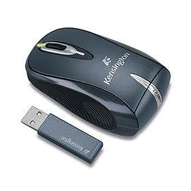 Kensington Si750m Wireless Notebook Laser Mouse for PC or Mac K72269US